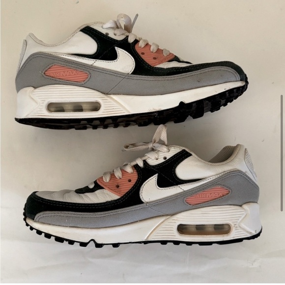 Nike‎ Air Max 90s By You 'Leather & Canvas' Women's Sneaker Shoe, Size 7 - Picture 4 of 10